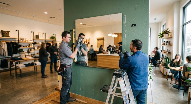Commercial Mirror Installation in Boulder, CO