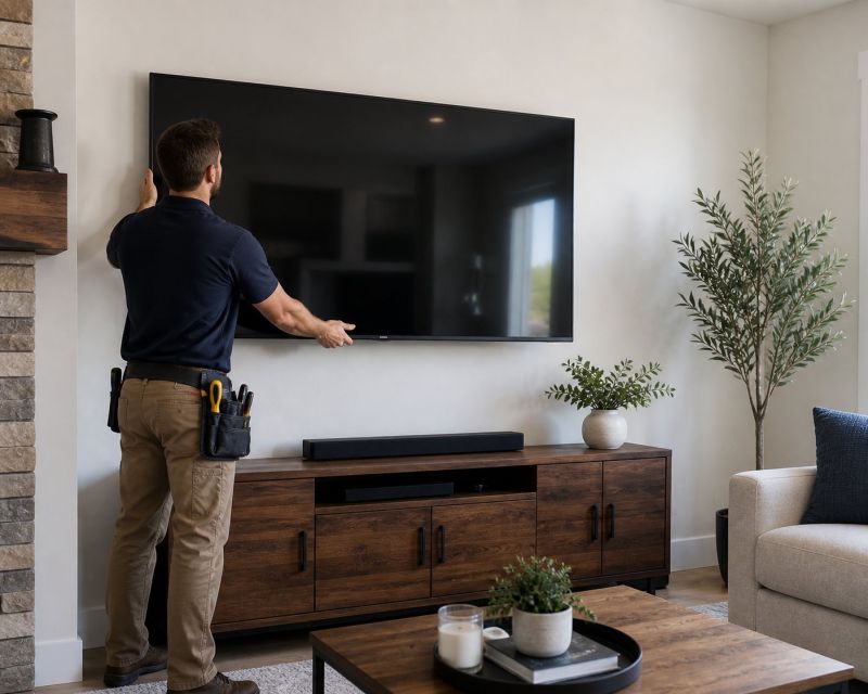 Tv Hanging Service in Wilmington, NC