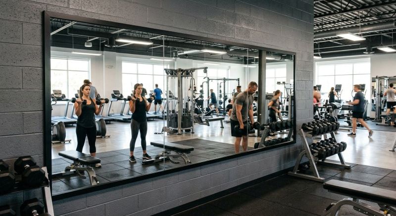 Workout Mirrors Installation in Boulder, CO