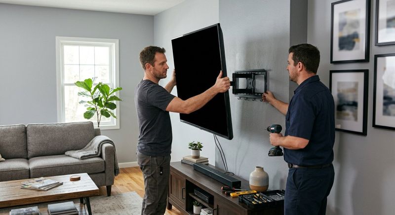 Flatscreen Tv Mounting in Overland Park, KS